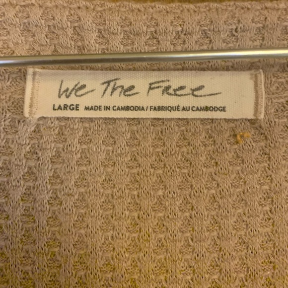 We The Free North Shore Thermal Tunic Sand - Size Large - Picture 11 of 13